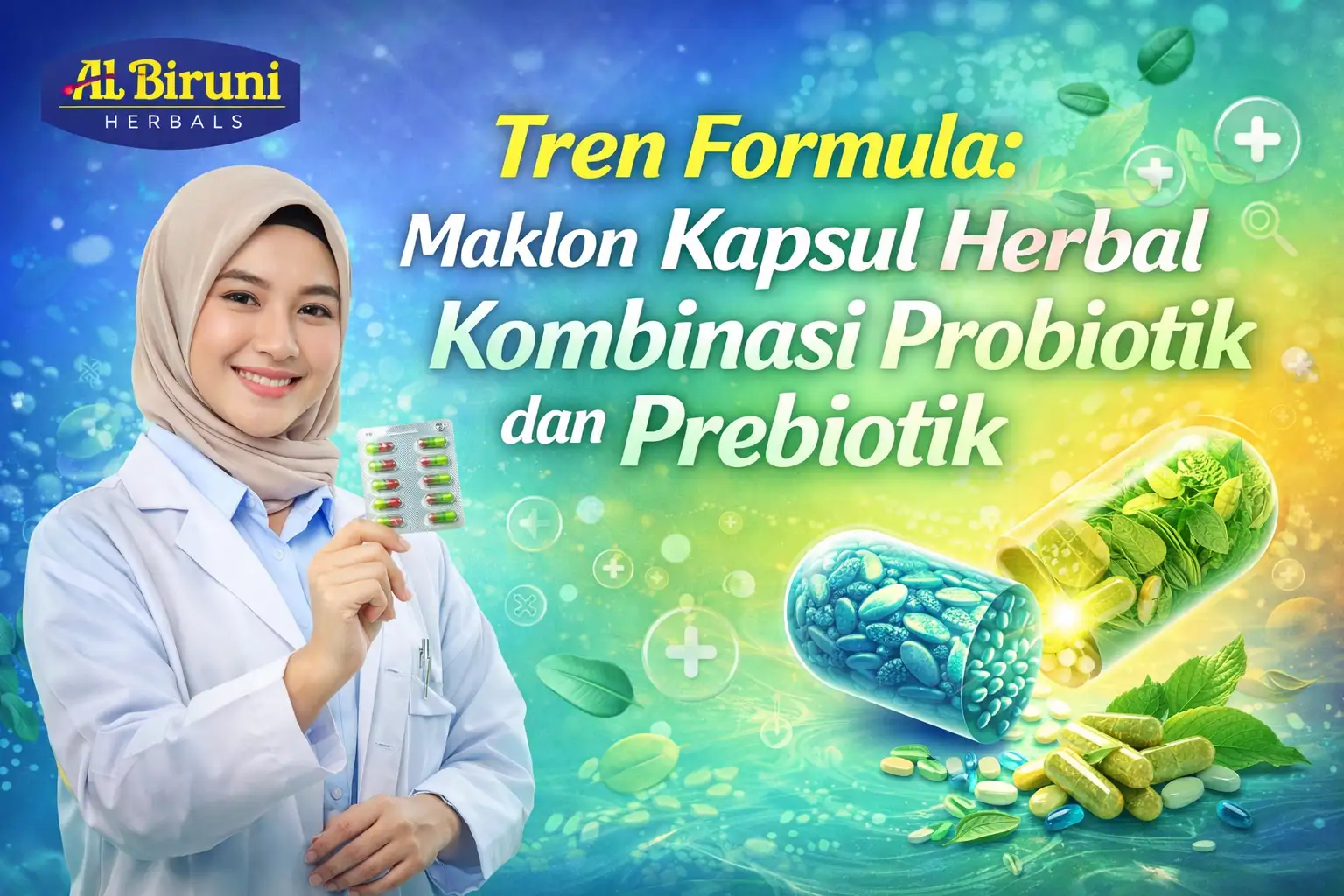 Tren Formula Masa Depan: Maklon Kapsul Herbal Kombinasi Probiotik dan Prebiotik (Sinbiotik)